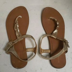 Gold Sandals